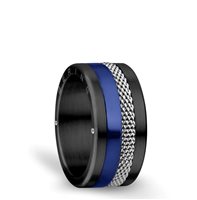 Ring Bering Man Symphony in Steel SYMPHONY13-12 - SYMPHONY13-12